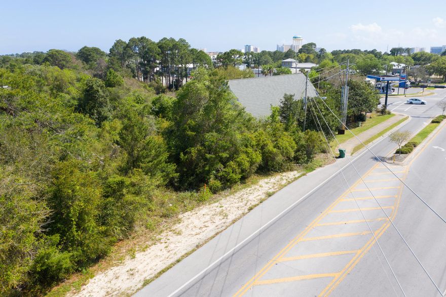 .34 acre lot in the heart of Destin. Multiple possible uses for this land. Current zoning is low density residential but Destin's future land use includes Residential, Office and Institutional. Any proposed usage must go through conditional use review.