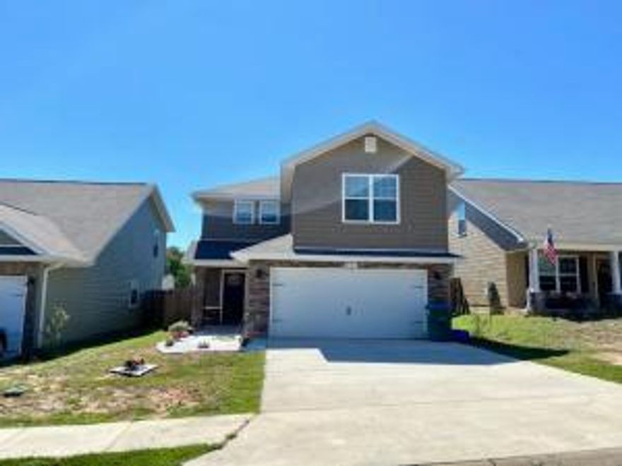 Come see this beautiful Crestview home. You will love the living area that opens to the kitchen with breakfast bar, pantry, built in microwave, smooth top range, and dishwasher. Enjoy LVP and tile in the living room, kitchen and baths. Carpeting in the remaining areas bedrooms. Upstairs: has all three bedrooms, plus the two full baths and the laundry room. This home offers a two-car garage and a fenced in back yard. Call us to schedule your showing today!