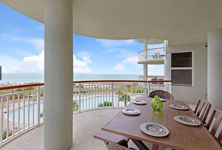 Updated Pictures and Virtual 3D Tour coming soon!!! No Showing allowed until 04/24/2022.Let me welcome you to this stunning very well maintained Beach Colony Resort unit with breathtaking views of the Gulf of Mexico and Santa Rosa Sound. The inviting Entry Way opens up to a spacious Living/Dining Area with clear view of the water. Enjoy your morning coffee or your afternoon glass of wine lounging on the ample balcony while enjoying the sound of the ocean waves rolling on the shore. This unit however, is not only great for your personal getaway but it also offers a great investment opportunity. From the direct access to the Beach, the inviting Swimming Pool, proximity to Restaurants, Tennis Court, Picnic Area, and so much more this Property checks all boxes. Schedule your showing today.