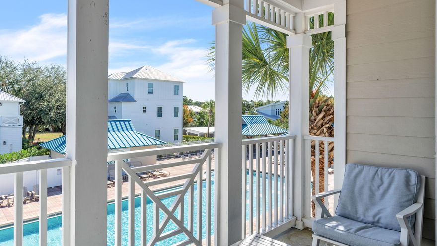 High Grossing Rental. Seller offering $5k in seller concessions and there is a 2023 6-seater golf cart and spot negotiable!Experience the best of 30A living with this fully furnished, rental-ready 4-bedroom, 2.5-bath condo, located in the heart of the highly desirable Village at Blue Mountain Beach.  This spacious home includes a dedicated dining room, a generous living area, and an expansive foyer with a dry bar, ideal for preparing drinks and enhancing your entertainment space. The master suite provides a peaceful retreat with a large walk-in closet, while two tastefully appointed upstairs guest rooms share a well-designed bathroom, offering privacy and comfort for visitors.Great Porch overlooking the community pool. This unit has great Rental numbers and reviews! Within the gated Village at Blue Mountain Beach community, you're just a 2-minute ride from the beach and conveniently close to shopping, golf courses, top-notch restaurants, and a range of rental options for bikes, kayaks, and paddleboards.

Residents enjoy access to an Olympic-sized pool, a covered cabana, a modern fitness center, shuffleboard courts, and a peaceful Village green. The community is also golf cart-friendly, with designated golf cart parking.

With easy access to the beach and a scenic bike path along 30A, this property is perfect for a full-time residence, second home, or vacation rental investment. Begin living the ultimate 30A lifestyle today!