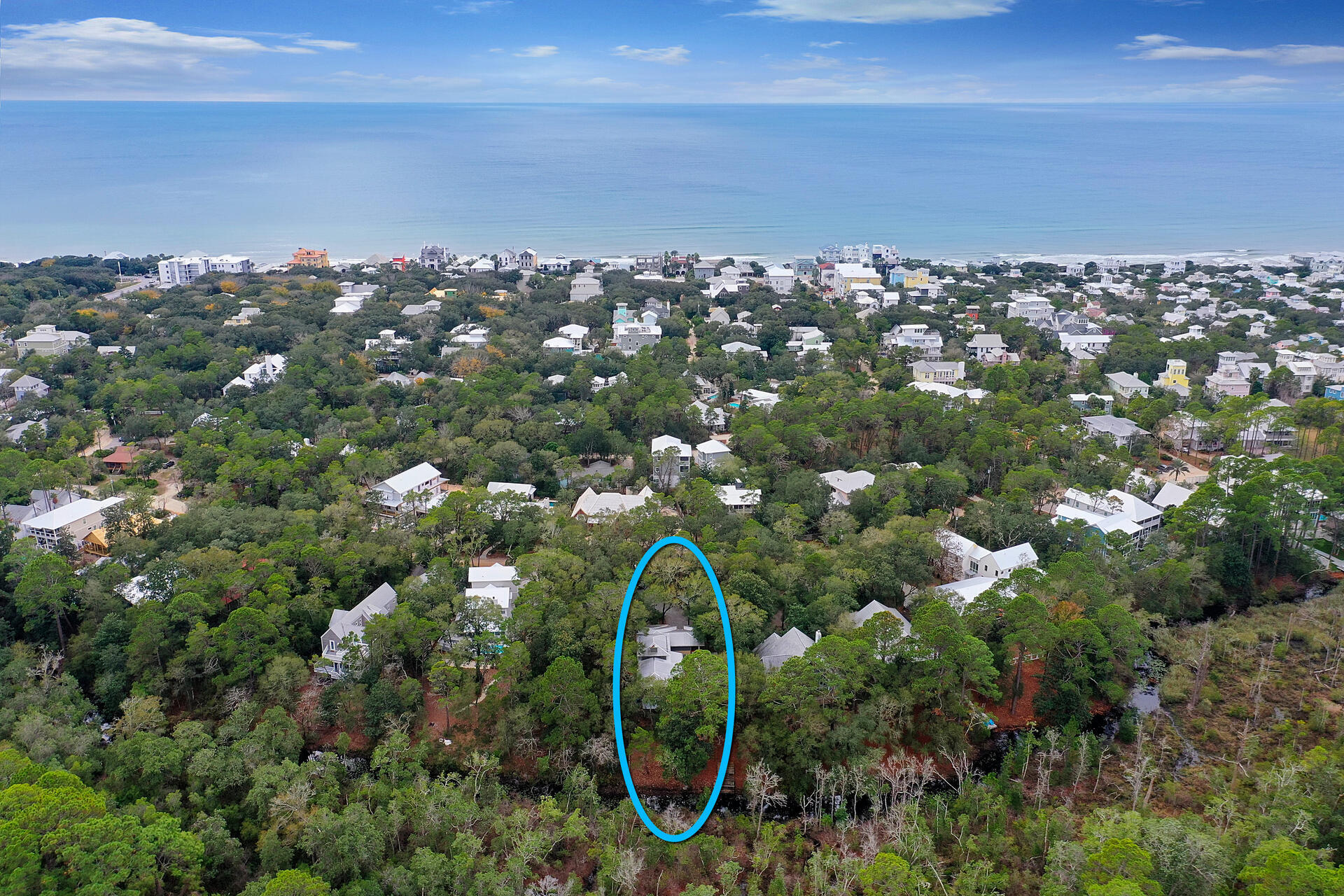UNDER CONTRACT AND ACCEPTING BACK UP OFFERS. Welcome to Casa sul Canale! This custom-built home sits in a 300+ ft deep, heavily wooded, private setting on Western Lake canal; one of the largest lots on Canal Street. With its Old Seagrove location, it provides easy access to public beaches, Seaside, Watercolor, and 30A. This gorgeous home was carefully designed and built in the Craftsman style architecture with incredible attention to detail and quality craftsmanship.