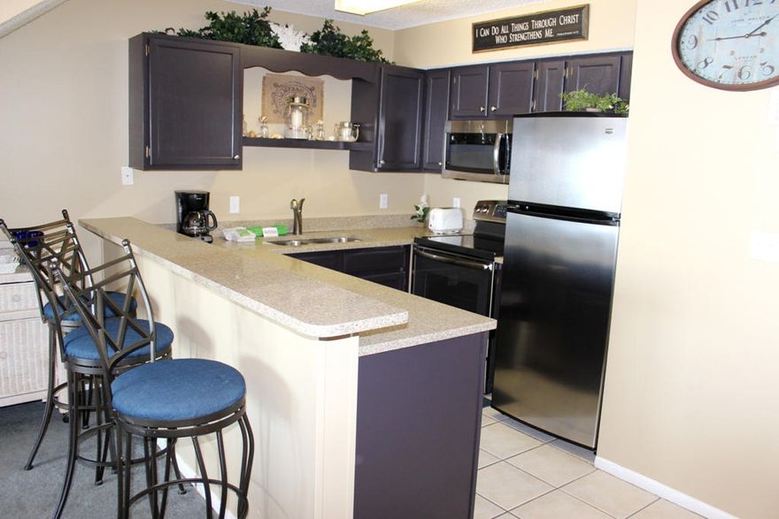 Top floor two bedroom with bonus room located in the low density building of Crystal Sands. The current owners have painted the entire unit, updated the appliances and most of the furniture and resurfaced the cabinets. The bonus room is used as another bedroom and the unit can sleep up to eight people.. A perfect location in Crystal Beach with close proximity to everything that Destin has to offer.