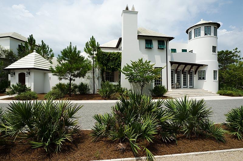 ''L'htel'' is a beautiful and spacious 5-bedroom, 5.5-bath villa in the gorgeous community of Alys Beach. Surrounded on two sides by pristine parkland, the home is located across the street from the breathtaking Caliza Pool and Restaurant and an easy walk to The Beach Green, Alys Beach's new private beach access. Whether swimming at Caliza Pool, playing frisbee in Central Park, strolling around the serene paths of Lake Marilyn and the Nature Preserve, or just sitting back and enjoying a cocktail while your guests swim in the villa's private pool, we know ''L'htel'' will provide the perfect backdrop for your family's next holiday.