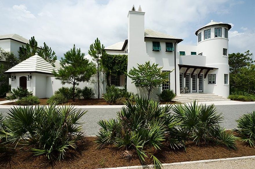 ''L'htel'' is a beautiful and spacious 5-bedroom, 5.5-bath villa in the gorgeous community of Alys Beach. Surrounded on two sides by pristine parkland, the home is located across the street from the breathtaking Caliza Pool and Restaurant and an easy walk to The Beach Green, Alys Beach's new private beach access. Whether swimming at Caliza Pool, playing frisbee in Central Park, strolling around the serene paths of Lake Marilyn and the Nature Preserve, or just sitting back and enjoying a cocktail while your guests swim in the villa's private pool, we know ''L'htel'' will provide the perfect backdrop for your family's next holiday.