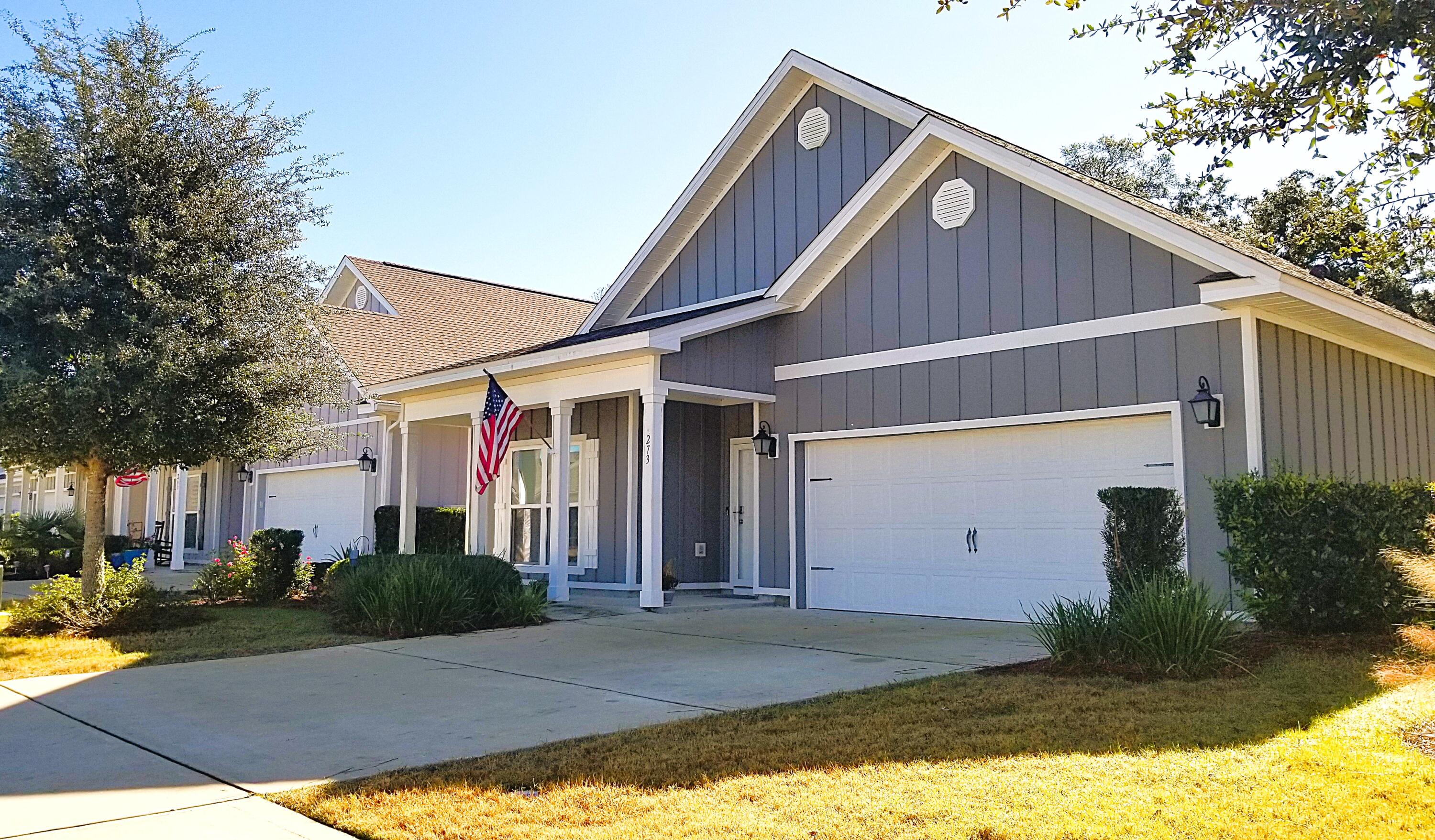 One Of The Most Desirable Locations In Firefly Of Hammock Bay. Home Backs Up To Southern Side w/ Privacy. Beautiful 3 BR Home w/ Multi-Purpose Flex Room. Just A Short Stroll To Firefly Community Pool, Pickleball Courts (Lighted), & Clubhouse. Great Floor Plan w/ LR, DR, Kitchen Areas Open To One Another. Split BR Style w/ Large Primary BR Separate From Others. Large Primary Bath w/ Granite Double Vanity & Large Walk-In Closet! Nice Pass Thru From Primary Closet To Laundry. Home Has 9 Ft Ceilings, EVP Flooring In Main Areas, Crown Molding, Granite Countertops, Dimensional Shingle Roof, Hardie Board Siding w/ Weather Resistant Wrap, Storm Door In Front. Firefly Is An Exceptional Lifestyle Neighborhood. Residents Have Time To Enjoy Life. See This House & Community Soon!