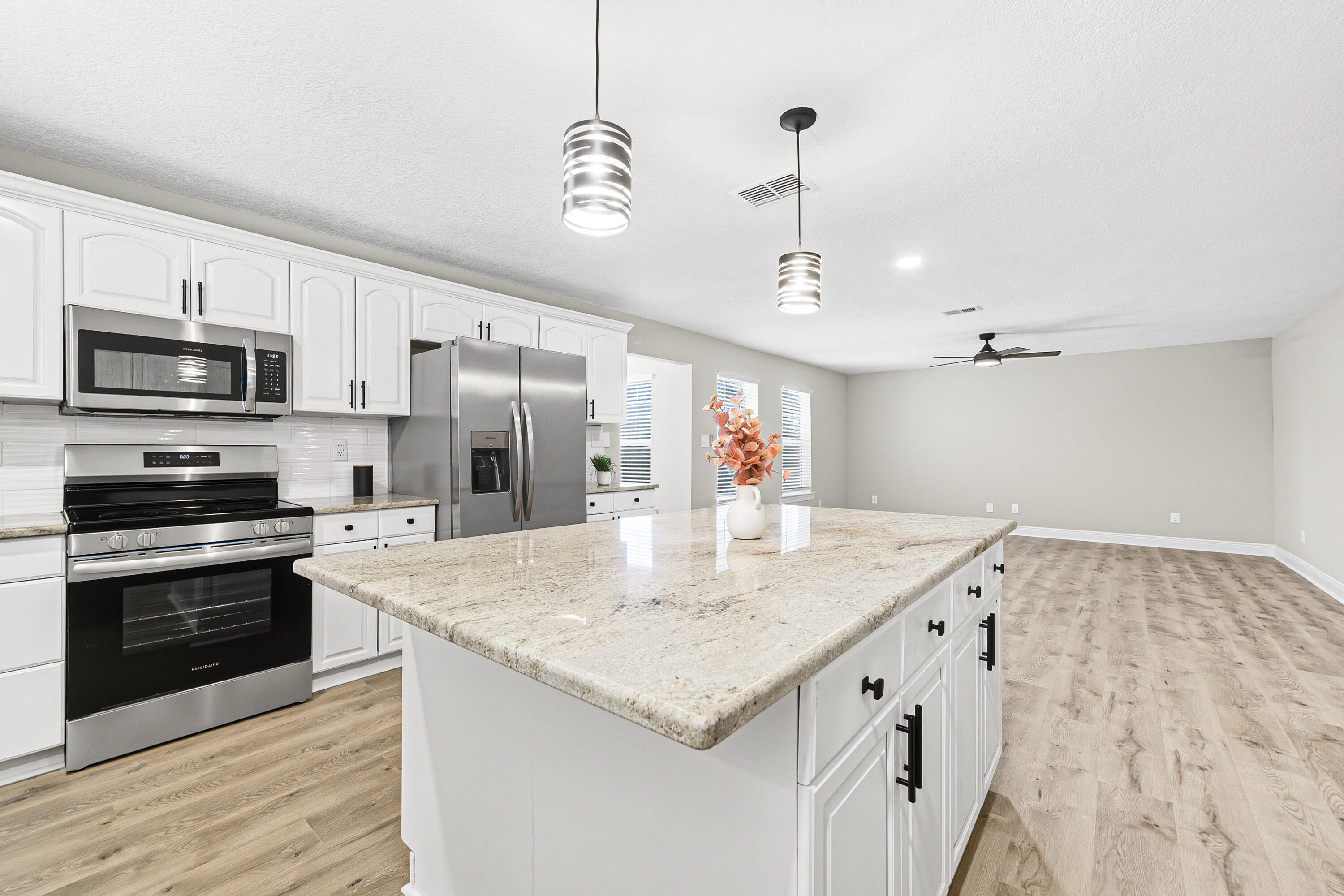 Fully Updated Home in Niceville - 4 Bed / 2 Bath / 2-Car GarageThis beautifully renovated home offers modern comfort and style in a prime Niceville location. Key features include: Newer Roof (2018) and AC System (2015) for peace of mind Brand-New Water Heater (2025) just installed Updated Kitchen & Bathrooms with sleek granite countertops Stainless Steel Appliances for a contemporary touch New Flooring Throughout - fresh, clean, and move-in ready Textured Ceilings, modern ceiling fans, and updated lighting fixtures Spacious layout with 4 bedrooms, 2 full baths, and a 2-car garageThis home blends functionality with style and is perfect for families, professionals, or anyone looking for a turnkey property in a sought-after neighborhood