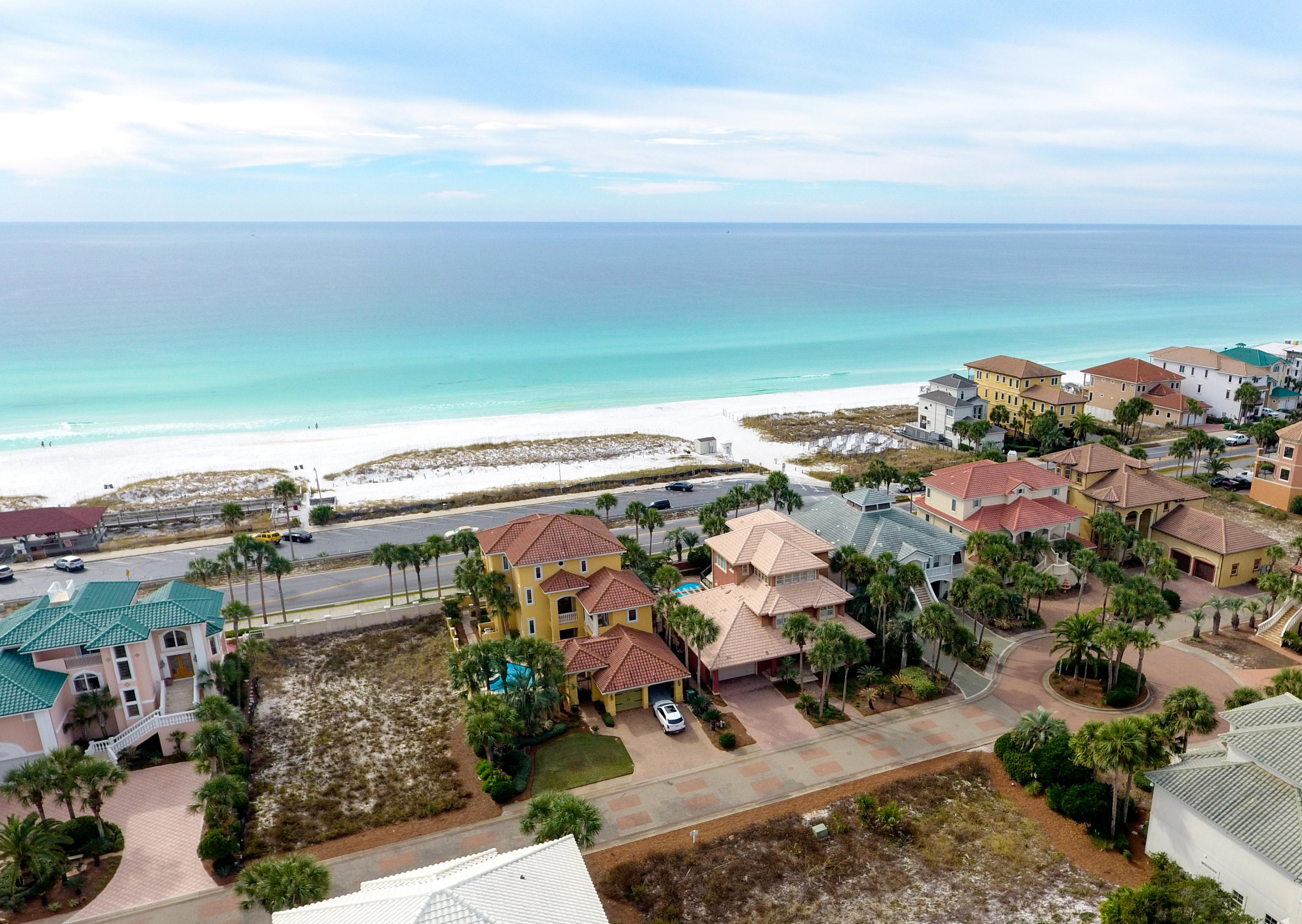 Gorgeous home located in the prestigious gated community of Destiny. Enjoy panoramic gulf views from the 2nd & 3rd floors. This home has a private pool & direct gate access to the white sandy beaches of the Gulf of Mexico just steps away. This custom home features hand carved oak cabinetry throughout. The gourmet kitchen features a Dacor stainless steel 6 burner gas stove and convection oven, microwave, warming drawer, a large designer SubZero refrigerator, wine cooler,& separate ice makers in kitchen & laundry room. The kitchen and double islands have gorgeous Nepsogold granite countertops with double ogee edge. All rooms have plantation shutters & travertine stone tile. High ceilings & open floor plan allow a natural flow throughout the living/dining/kitchen and covered pool area The newly renovated large second floor master bedroom boasts gulf views, offers a private gulf front balcony and a cozy fireplace. Two more bedrooms with custom linens and full baths are also on the second floor. A second floor sitting room with access to a gulf front balcony has a daybed for extra guests. The third floor great room boast awesome gulf views, a vaulted ceiling, kitchen, bedroom, full bath, sitting area, extra sleeping porch with 2 daybeds, and a huge covered balcony overlooking the stunning Gulf of Mexico. This home is perfect for a family compound or rental investment. The home currently sleeps 19, but has potential for sleepings several more.
This is a second home that was never rented. Owner recently put home on the rental market with projections done by 360Blue rental company of $263,982 for 2016. This house is offered furnished and has been professionally decorated.