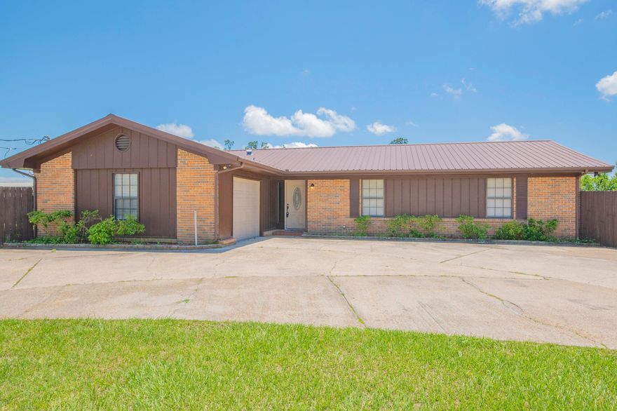 OPEN HOUSE - Friday August 1st., from 1 until 4pm.6820 Cherry Street! Looking for the perfect blend of space, style, and convenience? This beautifully updated 3-bedroom, 2-bath home sits on a generous 3/4-acre lot in Flood Zone X (no flood insurance required!), metal roof and it's ready for you to move right in. Step inside to a light and airy layout featuring brand-new appliances, fresh paint throughout, and a massive family room with a cozy wood-burning fireplace--perfect for movie nights or entertaining. The kitchen is modern and functional, and both bathrooms have been tastefully refreshed. Enjoy morning coffee or summer evenings in your huge screened-in porch, overlooking a privacy-fenced backyard with double gates, ideal for boat or RV parking. There's plenty of space for a pool, pol barn, gardenor all three! A two-car garage adds even more room for storage or projects. Located just minutes from Tyndall Air Force Base, with public boat ramps, parks, local coffee shops, restaurants, and grocery stores all nearbythis is a rare mix of peaceful living and everyday convenience. No HOA. No hassle. Just freedom. Don't waithomes like this don't last. Schedule your private showing today!