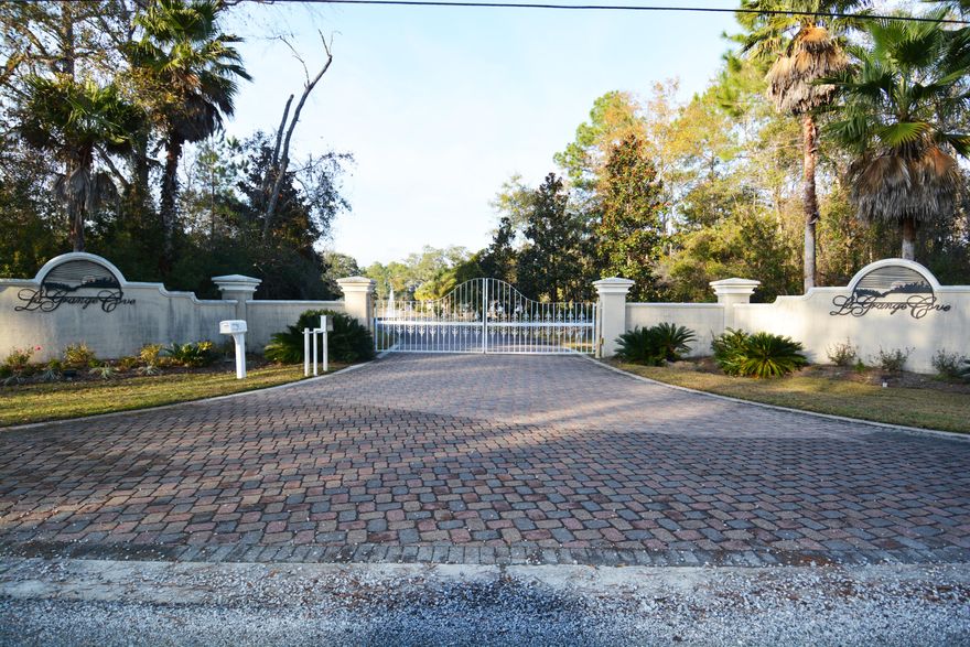 Your dream homesite offers almost an acre on Lagrange Bayou with 60 feet of waterfront on naturally protected waters. Build a dock and take advantage of wide deep water access to both Choctawhatchee Bay and the Gulf of Mexico. Lagrange Cove is a beautifully landscaped gated community with upscale brick pavers and lovely water feature. The lot is ideally situated within the community with mature oak and magnolia trees that complement the surrounding natural beauty. This prime location puts you less than 10 miles from the Sacred Heart medical facilities and Sandestin Resort with abundant entertainment, retail and dining choices. Best of all, your home would be just minutes from 30A and the world famous beaches and eclectic including Seaside and Grayton Beach.