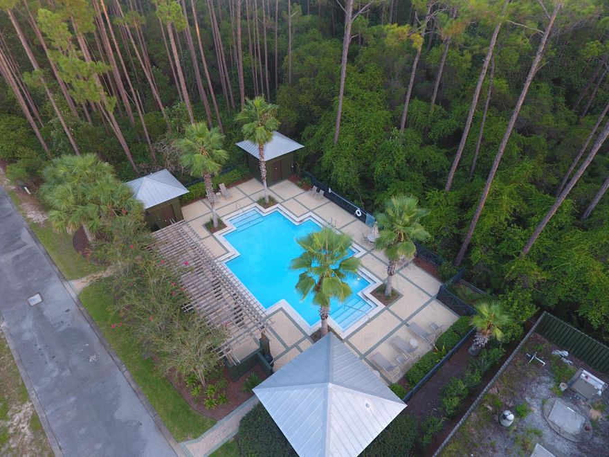 Wonderful lot in Treetop, this beautiful gated community immediately backs up to Seacrest Beach! Treetop offers 2 gated entrances into the community, one off of Hwy 98 and one in the back of Seacrest Beach. This lot is located at the gate which enters from Seacrest into Treetop and backs up to green space. Beautiful community pool, underground utilities, deeded beach access. Treetop is a short bike ride, walk or golf cart trip to casual or fine dining, boutique shopping and other activities along 30A. Plenty of bike and walking trails along 30A to enjoy. No Build Out Time! Buyer to verify all data and lot dimensions. Enjoy all that Seacrest, Rosemary and Alys Beach offers at a fraction of the cost!