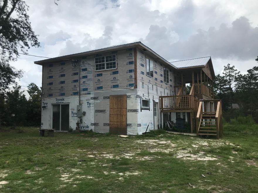 House being sold ''AS IS''. A remodel of the home is in progress.