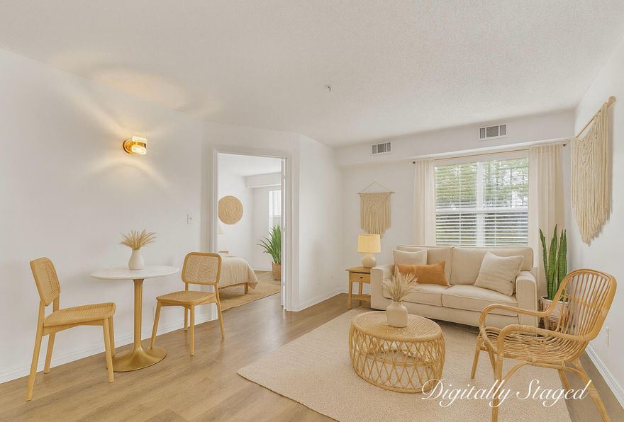 Location Location! This 1bedroom condo is turnkey and in the heart of Miramar Beach. Many upgrades such as new LVP flooring, new kitchen counter tile with subway backsplash, freshly new paint, new HVAC, new duct work and much more.  This end unit is right outside by the stairwell for easy accessibility. Laundry facility is located on the same floor. Minutes away from Sacred Heart Hospital, the very popular Grand Boulevard which offers Publix, movie theatre, up scale shopping and restaurants. Conveniently located and minutes away from the beautiful beaches. An easy walk to the community pool and fitness center. This unit is move-in ready perfect if you're a full-time resident, investor, or looking for a low-maintenance second home.  Don't miss your chance to live close to it all or to own  your own investment property where short and long-term rentals are allowed. 