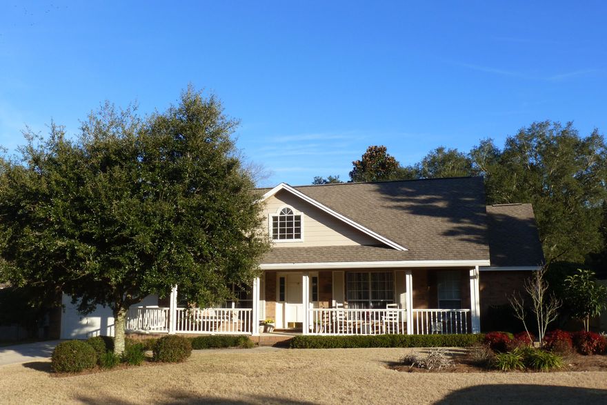 Pride of ownership shows in this charming, impeccably maintained 3 bedroom 2 bath brick home located in the highly desired neighborhood of Parkwood Estates and just five house down from Bluewater Elementary. The kitchen was completely renovated in 2013 by the award winning builder, Randy Wise. Custom cabinetry, granite countertops, designer tile backsplash, and stainless steel appliances make this kitchen one you will love to cook in. The breakfast nook overlooks your park-like backyard that has a gate that leads directly to the sidewalk for the kids to walk to school. There is a formal dining room and an office with French door located on the front of the home. The office serves well as a second living area and could even be used as a 4th bedroom. There are wood floor throughout