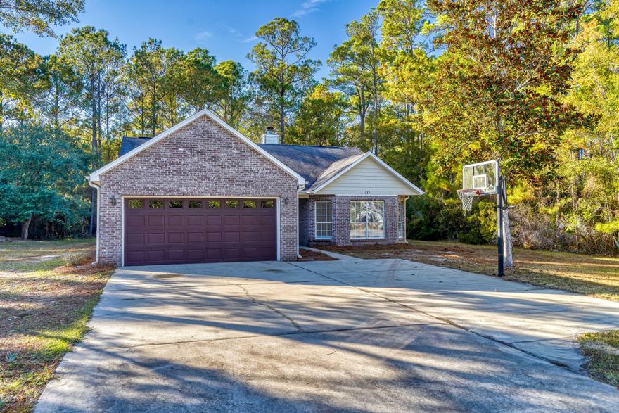 Looking for space and privacy? Look no further! This charming 3 bedroom, 2 bathroom single-family home sits on a half-acre lot with NO HOA, offering plenty of room to spread out and enjoy the serene surroundings. Conveniently located in Freeport, just minutes away from the beach, this home is the perfect blend of comfort and convenience.Features:Newly Updated Hardwood Floors: Enjoy the elegance and durability of newly updated hardwood floors throughout the home.Stainless Steel Appliances: The modern kitchen boasts stainless steel appliances, making meal preparation a breeze.Two-Car Garage with Tons of Storage: Park your vehicles with ease and take advantage of the ample storage space in the two-car garage.Centrally Located: Situated between the 331 bridge