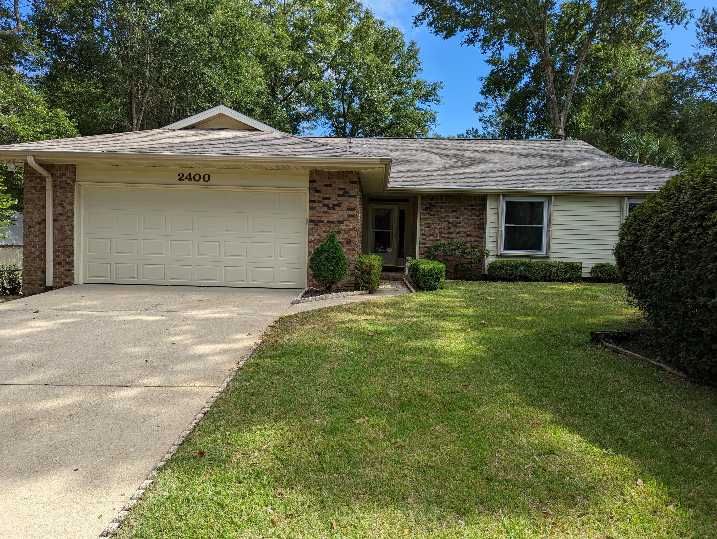 Lucky for you this property is back on the market. Buyer backed out at no fault of the seller. All inspections done, survey done, repairs done!! Rare single owner opportunity in the Edgewater Village North neighborhood of Rocky Bayou is now available. A custom-built Gary Miller brick and vinyl home bares minimum maintenance. Uncommonly spacious corner lot has been loved and manicured though the years. As the entryway invites you in, it brings you to the heart of the home featuring a stone front fireplace and hearth. It won't be long, and it will be chilly enough to fire it up. Within steps you'll find the dining area and the kitchen. Complete with oak cabinetry, newer stainless-steel appliances, and a pantry. Click 'Read More