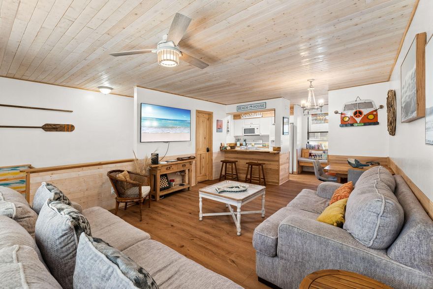 Incredible value in Seagrove with proven rental history and $26K already on the books for 2026!Welcome to ''Hippie Hideout,'' a charming Cassine Gardens townhome in Seagrove Beach along Scenic Highway 30A. This beautifully updated 2-bedroom, 1.5-bath townhome offers a unique coastal style that vacationers love.This turnkey Seagrove Beach home features a functional layout with both bedrooms and full bathroom on the first floor and the main living area upstairs, creating a bright and inviting space perfect for relaxing after a day at the beach.Tucked away in the peaceful Cassine Gardens community, this cozy retreat combines comfort, personality, and strong rental performance, making it an attractive 30A vacation rental property or personal beach getaway. Located on the front row of Cassine Gardens, the beach is  an easy ??-mile walk or bike ride from your front door to the sugar-white sands and emerald waters of the Gulf of Mexico.

Residents and guests enjoy the amenities of Cassine Gardens, including:
Two community swimming pools
Tennis courts
Scenic nature trails that lead into Point Washington State Forest

This prime Seagrove Beach location on 30A places you close to some of the area's best dining, boutique shopping, and coastal attractions, with Seaside just minutes away.

Whether you're searching for a 30A vacation home, income-producing rental property, or full-time coastal retreat, Hippie Hideout offers the perfect blend of location, style, and laid-back beach living.