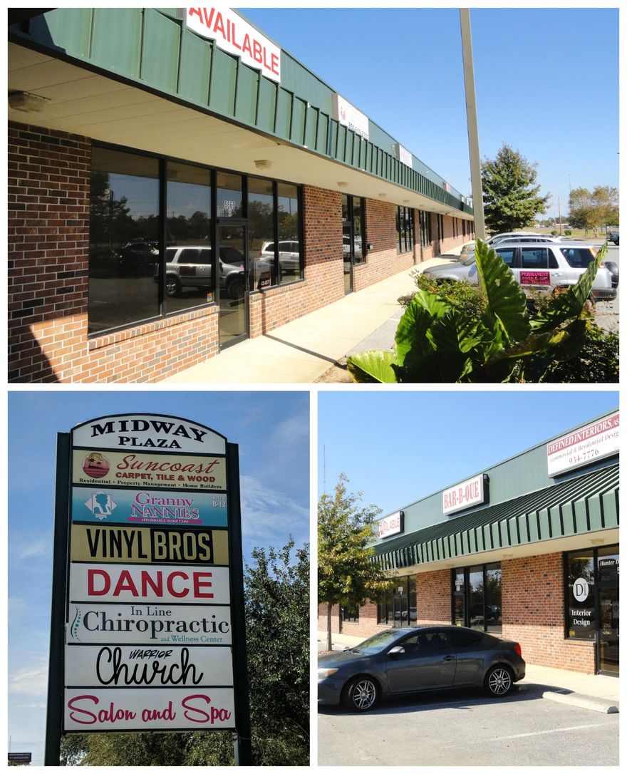Warehouse/office along Hwy 98 between Gulf Breeze and Navarre! Has small office space, restroom and warehouse with roll up door. Great location and safe/secure.