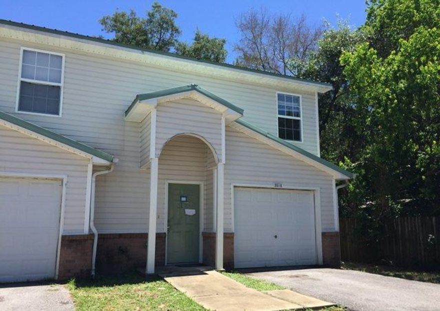 REO ~ Awesome Opportunity! This 2 Bd / 2 Ba end unit townhome would make perfect rental investment opportunity or starter home. Powder room downstairs for guests, both bedrooms are on the 2nd floor with the master having it's own bath. Don't miss out on this great opportunity.