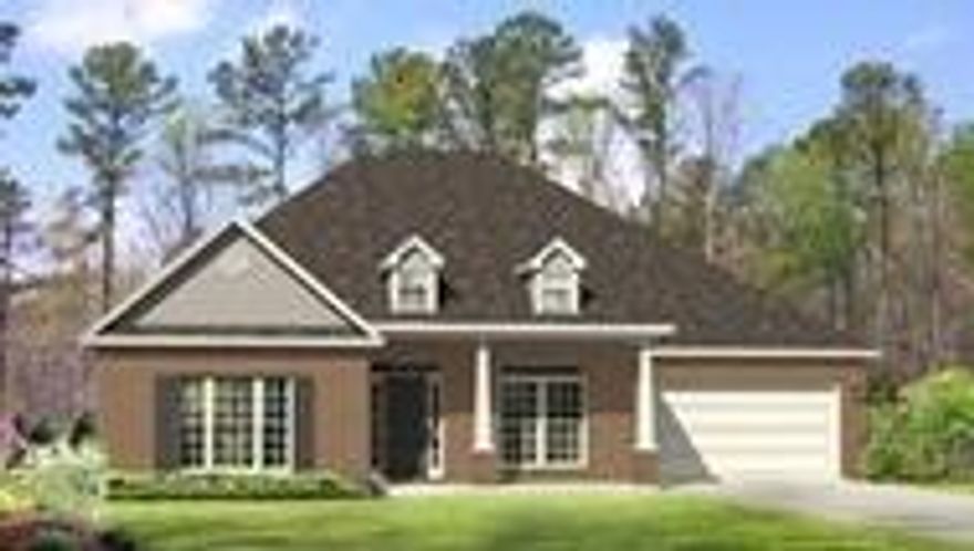 Ready in January! The McKenzie w/ newly designed kitchen. 5 bedrooms & 3 baths, this McKenzie has covered front & back porches and side entry corner lot. The foyer divides the study from the formal dining rm. An elegant kitchen featuring an island, granite counters, stainless range, microwave & dishwasher complete this space. Large walk-in closet is a plus! In the master bath you will find dual sinks, garden tub and fiberglass 5 foot shower. Listing Broker/Salesperson has ownership interest in the property. Pictures, photographs, colors, features & sizes are for illustration purposes only & will vary from the homes as built. Home & community information including pricing, included features, terms, availability & amenities are subject to change & prior sale