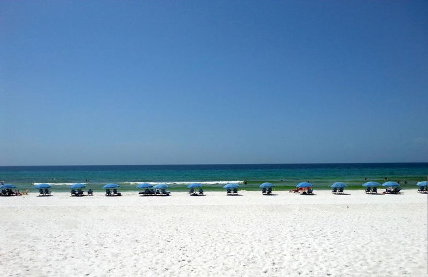 Amazing Views of beautiful Emerald Green waters of the Gulf from both living room and Master Bedroom! Relax & Enjoy 300 feet of unobstructed ocean from spacious balcony! Upscale condominium for ultimate privacy and uncrowded beaches because complex is only 6 stories tall. 3 Bedrooms beautifully decorated in Tuscany style. Sleeps 10. Granite Kitchen counters. New stainless steel refrigerator 2013, New Stainless steel dishwasher 2013,New Stainless steel Microwave 2014, New AC compressor 2014, New Drapes and bedding in all bedrooms, New drapery in family room is new. Berber carpet 2013. Gross Income 2014-$29,015 /2013-$29,917 Flat Screen TV's thru-out. Amenities include: Deeded Beach access with walk-over,2 pools, hot tub, fitness room, picnic/grill area.On-Site Rental Office & Maintenance.