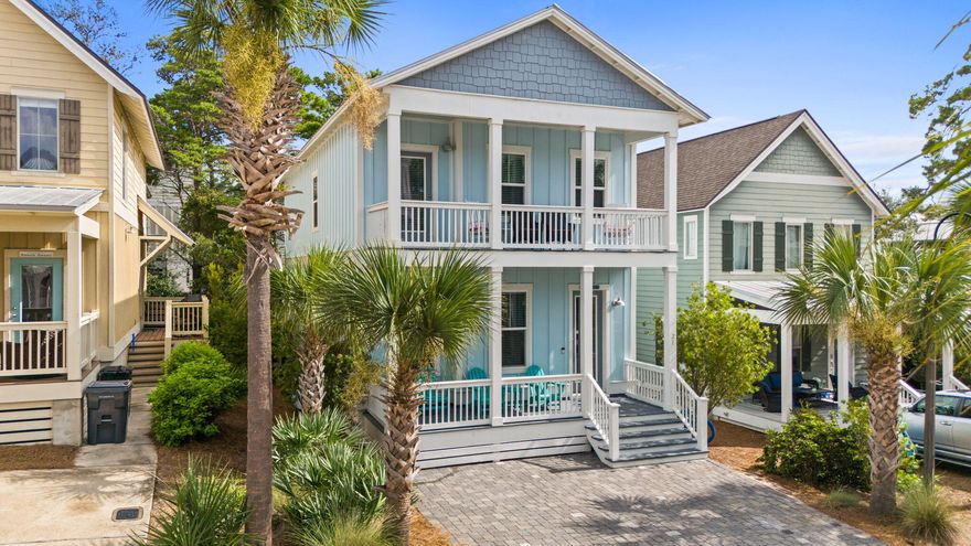 Your 30A beach retreat in a PRIME LOCATION awaits at 21 Magical Place - turn-key, thoughtfully designed, and just steps from Dune Allen Regional Beach Access (0.3 miles). Positioned on the west end of 30A behind Stinky's Fish Camp, this home is ideal for a full-time residence, second home, or short-term rental investment.The open-concept layout features high ceilings and an abundance of natural light. The kitchen is equipped with granite countertops, stainless steel appliances, breakfast bar, and dining area that flows seamlessly into the main living area. The spacious primary suite is located on the first floor and includes a double vanity and a beautifully tiled walk-in shower with rainfall shower head. Upstairs, a large bonus living area provides flexible space for relaxing or entertaining. Two additional bedrooms offer ample accommodations for guests. A second story porch provides the perfect setting to enjoy morning coffee or peaceful evening skies.

Enjoy lower utility costs, zoned climate control, and tailored comfort with a modern ductless HVAC system with all mini-split systems on the second level being newly replaced!

Additional highlights include a private back deck, outdoor shower, and convenient access to the community pool just 50 feet away. Gulf Place Town Center, with its popular dining, shopping, and entertainment options, is just a short drive away. Sold fully furnished and rental ready, this home combines comfort, location, and lifestyle in the heart of 30A.
