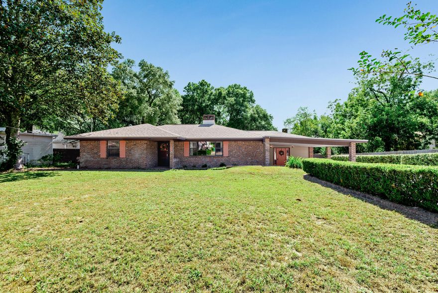 Charming All-Brick Ranch with Pool, Workshop & RV Parking in the Heart of Niceville!Welcome home to this spacious and well-maintained 3-bedroom, 2-bath brick ranch built in 1984, offering incredible value and versatility in one of Niceville's most convenient locations. Step inside to find two large living areas and two dining spaces, giving you endless options for entertaining or relaxing with family.The kitchen and living spaces flow easily toward the private backyard oasis, where a sparkling in-ground pool awaits--perfect for cooling off on summer days or hosting weekend gatherings. Just beyond the pool, you'll find a workshop with power and plumbing, ideal for hobbyists, a future pool house, or additional storage.The oversized parking is truly exceptional for this area--> featuring two covered carports plus extended open parking with ample room for an RV, boat, or multiple vehicles.

Located within Niceville city limits and minutes to Eglin Air Force Base, this home combines convenience with a rare sense of privacy and flexibility. Enjoy no HOA restrictions, plenty of outdoor space, and peace of mind with updated roof (2021) , HVAC (2025), and water heater (2025) already taken care of.

This home has it alllocation, space, and lifestyleready for you to move in and make it your own! Call for an appointment today!