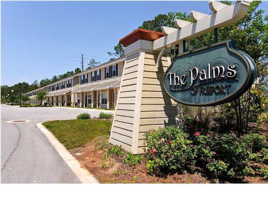 NEW LUXURY UNFURNISHED TOWNHOMES, JUST 14 MILES TO GRAYTON BEACH, 25 MILES TO NW FL INTERNATIONAL AIRPORT, SPACIOUS LIVING AREA & BEDROOMS WITH CARPET, 18' LIGHT TILE FLOORS IN KITCHEN & BATHS, GRANITE COUNTER TOPS IN KITCHEN, OAK COLOR WOOD CABINETS, TRAVERTINE COUNTER TOPS IN BATH, STAINLESS STEEL APPLIANCES, LAUNDRY ROOM WITH WASHER/DRYER HOOK UP UPSTAIRS, WOOD BLINDS, OPEN DECK ON BACK,PLAYGROUND,PICNIC AREA,POOL, NO SMOKING, PETS W/$10 PET APPLICATION FEE, $500 PET DEPOSIT/$250 NON-REFUNDABLE, LARGER NON-AGGRESSIVE BREEDS SAME DEPOSIT $30 ADDITIONAL RENT PER MO. FOR 12 MO. & $60 PER MO. FOR 6MO. LEASE, 6 MONTH LEASE $25 ADDITIONAL RENT PER MONTH, ASSOCIATION MAINTAINS LAWN. FOR MORE INFORMATION GO TO WWW.PALMSOFFREEPORT.COM