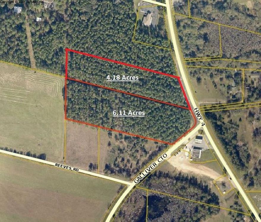 Prime location at a busy intersection in the Baker Community. Over 10 acres of land that can be purchased as one parcel or seller will divide and sell in 2 separate parcels. 2 Tax ID #'s: 063N24000000220000 (6.11 acres) and 063N24000000200050 (4.18 acres). Zoning and Land Use are Mixed Use offering many development possibilities. For separate parcel listings see MLS# 811981 for the 6.11 acre offering and MLS # 811982 for the 4.18 acre offering.Low Real Estate taxes reflect agricultural classification. See Document from Property Appraiser's Web site that covers the Agricultural Classification.