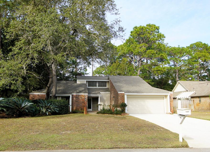 What a great home located in Bluewater Bay on a very large lot, just waiting for a new owner. The seller has taken many months to get this home ready to sell. Which includes a very long new driveway, new hot water heater, new bathroom sink faucets, new toilets and new dishwasher. He also has replaced all the fans, new lights on the back porch, pressured washed the home and painted the interior. And just last week new carpet was installed in the bedrooms. This home has a glassed in Florida room (19x10) which is not included in the square footage. In 2011 roof and garage door was replaced. HVAC was 2005 SEER 17 and has been serviced every year. Call today to see this great home.