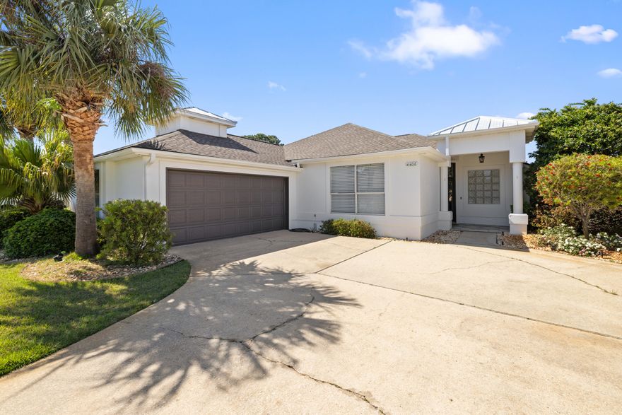 PRICE IMPROVEMENT! Indian Lakes S/D is the most conveniently located neighborhoods in Destin, minutes from everything the area has to offer. Walk to the public beach access, or take a bike ride or golf cart ride to Henderson Beach State Park. You're also just minutes from Destin Commons, local schools, and the harbor.This beautifully remodeled 3 bedroom, 2 bath home features an office that can easily be converted into a 4th bedroom. In 2018, the home underwent a complete renovation, including a redesigned living room and kitchen with a spacious island perfect for entertaining, new appliances, a gas range, and LVP flooring in the main living areas. Additional updates include a new roof (2017), tankless water heater (2023), and exterior paint (fall 2024). Don't miss out
