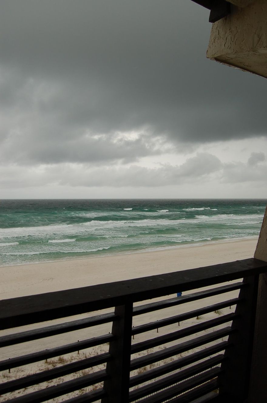 What a find! This small Complex offers you Gulf front views without a parking tower or crossing the street. You park just outside your door and you are there. There are few condos that offer what GULFGATE does. The pool is Gulf front and shaded for full summer and winter use. GULGATE is located on the quiet area of Thomas Dr where you will see little traffic and congestion. Yet it is close to St. Andrews State park Captain Andersons Restaurant and boat Docks. Gulf front Master Bedroom gives wonderful Gulf views and breezes. The area around Gulfgate is a low density area on the beach. This 4th floor unit is just high enough to feel in touch with both the sand and the waves but also a broad panoramic view of the Gulf. This small well maintained complex is truly a rare find.