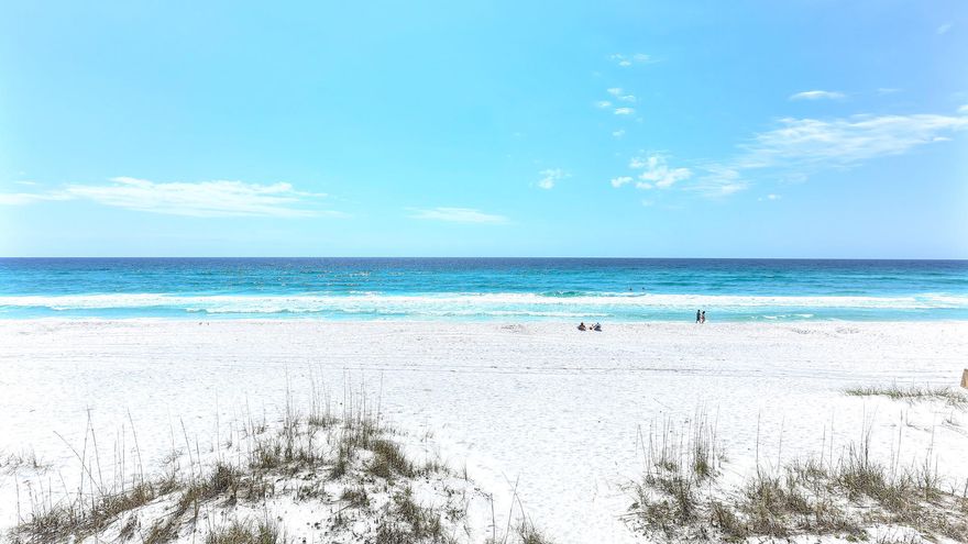 This beautiful beachfront townhome has been fully remodeled with new quartz countertops, flooring, art, furniture and paint. Enjoy spectacular ocean views from all three levels. This unit is different than most Sanddollar units in that the southern interior stairway has been removed to provide space for oversized decks and double the view! This unit is a vacation rental bringing in gross revenues for 2017 of nearly $81,000 after taxes. It can be rented as a 3 bedroom unit or separated into a 2 bedroom and a 1 bedroom unit. Each unit has its own washer/dryer, central air, full kitchen, and living room. Sanddollar townhomes owners own the beach in front of their units down to the mean high tide line. There is no HOA to deal with and no increasing dues. Owner is licensed broker.