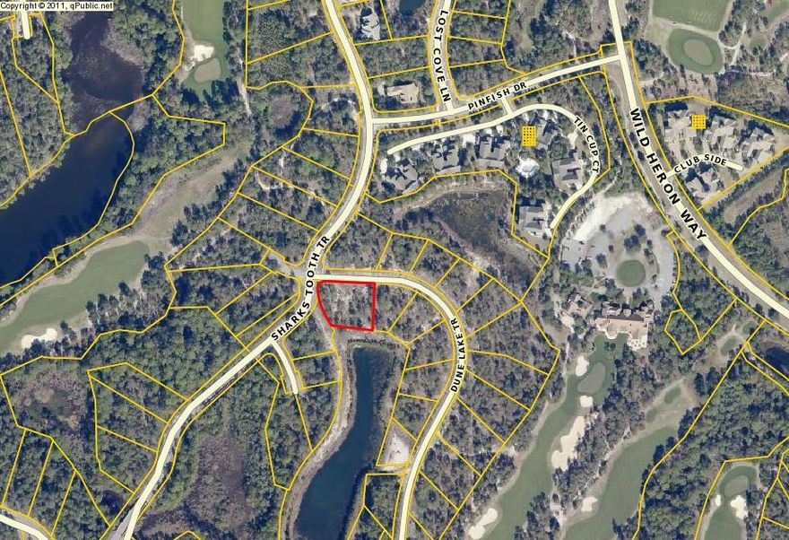 Beautiful Lake Front Corner Lot in Wild Heron. This B lot has approx. 137 feet on the water with great views across the lake. Just a short golf cart ride to the amazing Shark's Tooth Clubhouse. Wild Heron is a 734 acre subdivision with the Award Winning Shark's Tooth Golf Course designed by Greg Norman, tennis courts, Prospect Point Pool and hot tub overlooking Lake Powell, a Community Dock and Boat House with kayaks and canoes, fitness center, outdoor pavilion, fire pit and a play ground. Only the golf course, tennis courts and beach club require separate membership. Wild Heron is just a short drive to the white sandy beaches of the Emerald Coast and the Gulf of Mexico. Plenty of shopping, dining, entertainment and the Panama City Beach Airport are just minutes away.