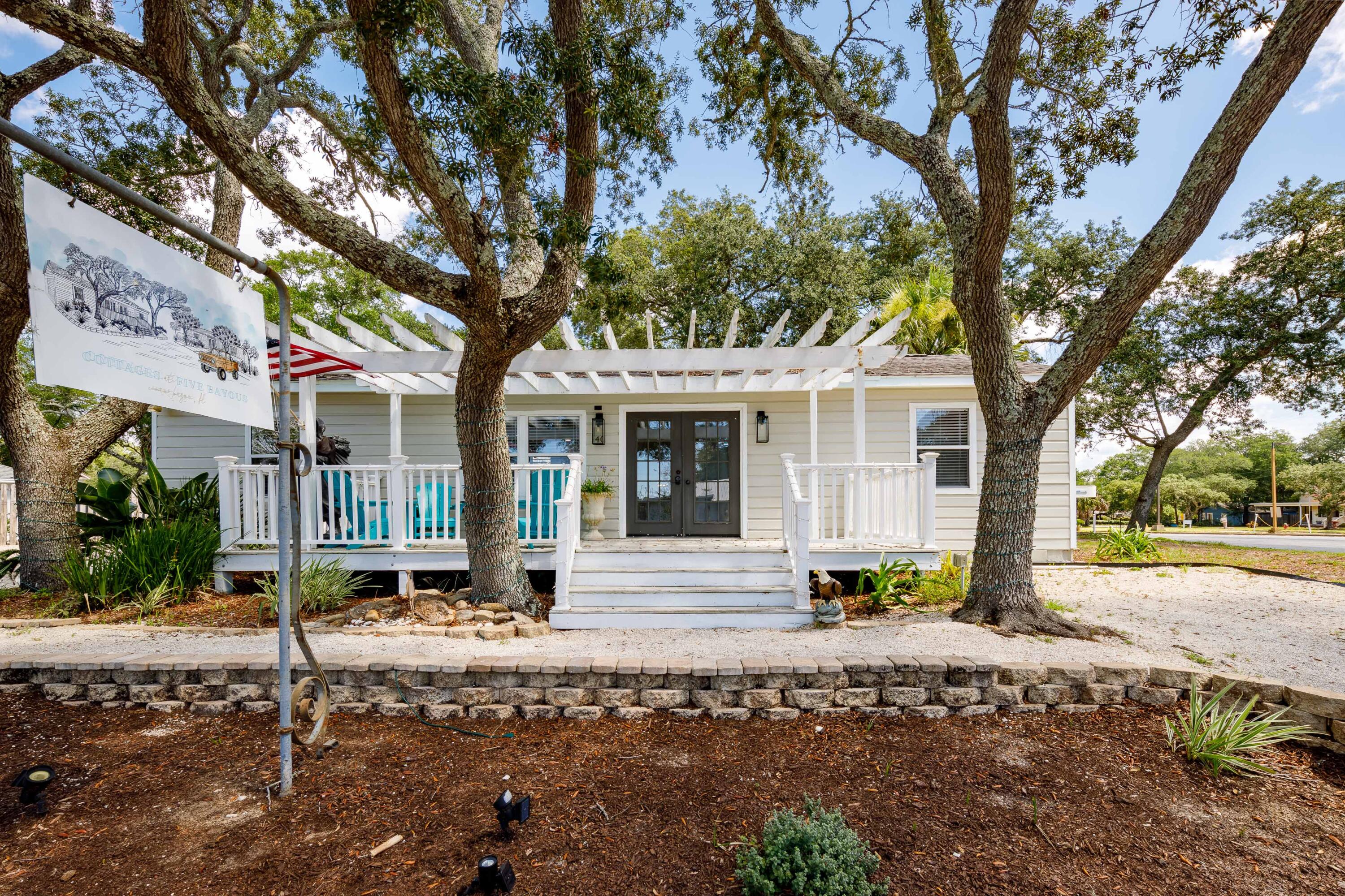 Discover a rare opportunity to own two prime investment properties in the Town of Cinco Bayou, on the edge of the highly sought after Elliott Point neighborhood--just steps from Cinco Bayou, the public boat launch, local churches, popular restaurants, and retailers. This two parcel investment opportunity consist two homes with long and short term rental history. The front building features a beautifully renovated (2023) 2-bedroom, 1-bathroom home, currently operating as a successful short term rental. With its prime location and flexible layout, this space could easily be converted into a boutique office, retail shop, or professional studio. Guests and clients alike are welcomed by a large pergola-covered front patio-- an ideal setting for relaxing or entertaining under the Florida sun. The spacious back patio offers a peaceful retreat, perfect for al fresco dining or an outdoor break area.
The second home includes a completely renovated (2023) two-story structure with 1 bedroom, 1 bathroom, a kitchen, and a living area upstairs, and storage downstairs which could potentially be converted into a third living space. Upstairs, all new flooring and modern finishes make this space move-in or rent-ready.
Whether you're seeking an income-generating short term rental, a live/work setup, or a dynamic mixed-use investment, this gem offers unmatched versatility and charm.