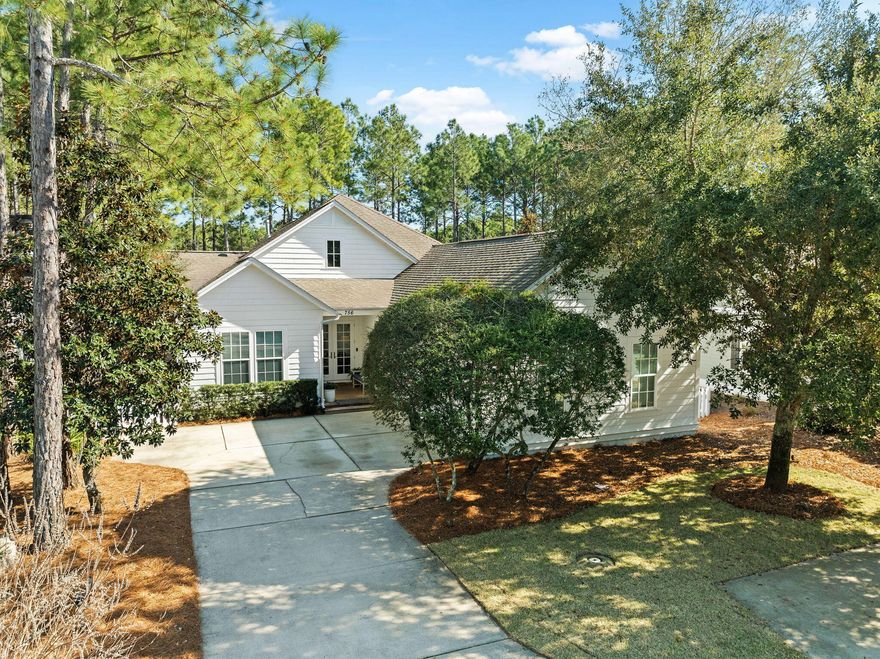 CUSTOM Arthur Rutenberg home that offers nearly 3,000 SF of flexible living space. This 3-bedroom + OFFICE, MEDIA room, and SITTING area home is perfect for a variety of lifestyles. Updated throughout, including a stunning primary bath renovation completed just a year ago, a roof inspection passed two years ago, and a new HVAC unit installed in the last year. The home boasts high-end finishes like 11' ceilings, crown molding, shiplap, and surround sound. The open-concept living area features a spacious living room with a gas fireplace and built-ins and above the mantle is a Samsung TV that doubles as a piece of art. The chef's kitchen includes top-of-the-line stainless steel appliances, including Bosch, Thermador, and GE Profile and has a large center island that can accommodate up to 4 -5 barstools. It opens to a dining area with French doors to a screened porch. The home is an entertainer's dream with a custom wine and dry bar, featuring 2 Wine Enthusiast refrigerators and a shiplap-adorned wine rack.
The media room (converted from a 1-car garage)offers 3 TVs and arcade games; could be used as a playroom or second living room. The oversized office could also be used as a 4th bedroom in addition to the 2 large en-suite bedrooms provide plenty of room for work or play. The primary suite features a newly renovated bath with split sinks, an oversized shower, heated towel rack, custom built-in makeup vanity and a walk-in closet with wood shelves.
Outside, the screened porch offers a concrete fireplace, outdoor kitchen, and ample space for dining and relaxing. The peaceful backyard includes a firepit, room for a pool, and a paver walkway leading to a Park, right behind the house. There is also a Tesla charging station for added convenience if you have a hybrid vehicle. The one car garage has overhead storage racks and 3 bike racks. Don't miss the opportunity to experience this one of a kind home!