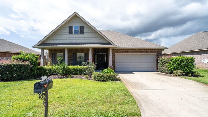 Located just 10 minutes from Seagrove Beach in the quiet Point Washington area, this impeccably maintained single-story ranch style home in Peach Creak boasts a spacious open floor plan with split-bedroom layout, tile floors, and vaulted ceilings. Additional features include stainless-steel GE & Maytag kitchen appliances, granite countertops, crown molding, and a heated & cooled sunroom. The generous master bedroom features a private ensuite bath with dual sink vanity, soaker tub, and walk-in shower. Two additional bedrooms and a second full bath allow plenty of space for a family. Ideally situated close to the Point Washington Boat Launch and just minutes from endless shopping, dining, and entertainment options on Scenic 30A, this home has everything you need right where you want to be!