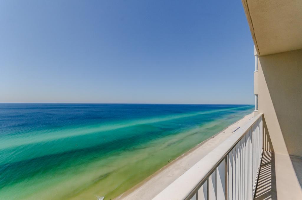 Have you been ''Beachfront Bargain Hunting'' but want a unit that you can put your ''Design Cents'' on and ''Design on a Dime''? We have the perfect unit for you! Tidewater Beach Resort Unit 1707 has perfect bone structure but needs your personal touch! This is a 1 bedroom 2 bath which has never been rented, is being sold unfurnished, has beautiful pendant lighting in the kitchen and provides incredible views of both the beach and the Gulf! Contact us today so you can put your ''Design Cents'' to work!