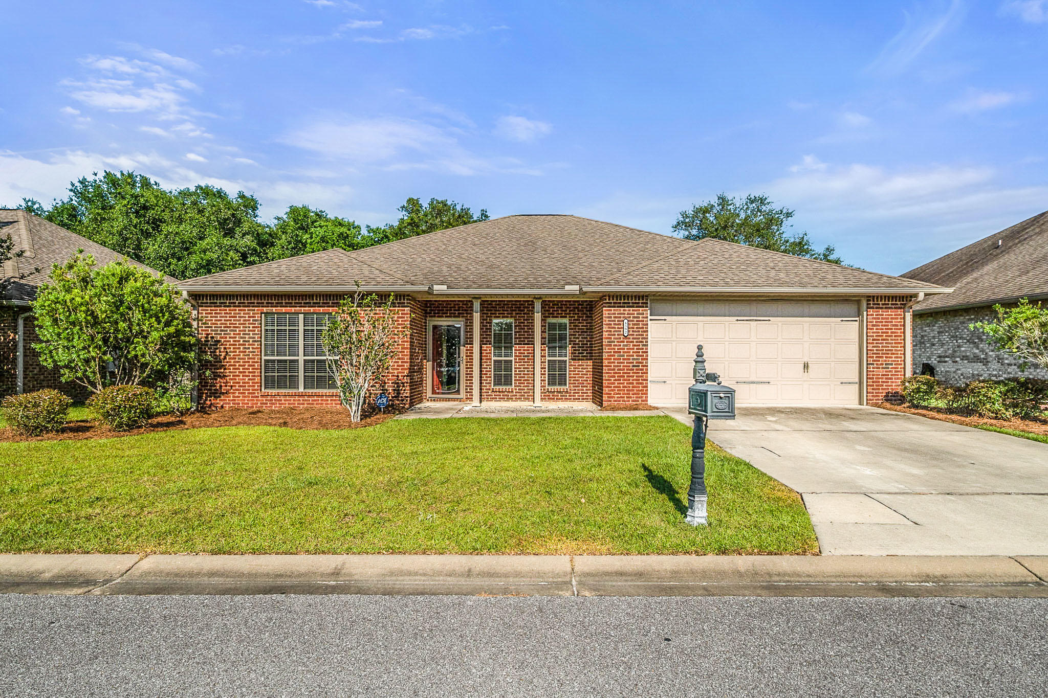 This property is still available for showings and the seller will accept back up offers.Seller will pay $5000 in buyer closing costs with a full asking offer. For Sale in Duggan Pond Estates in south Crestview. This property is 2048 sq ft of open floorplan living boasting 5 bedrooms and 2 full bathrooms. The house features wood laminate flooring throughout mush of the living space and the property has also just been newly painted. The large master bedroom features a very generous sized ensuite with a walk in shower and tub room. The back yard is flat and private allowing for nice get together events with friends and family. Please consider this house for your next home.