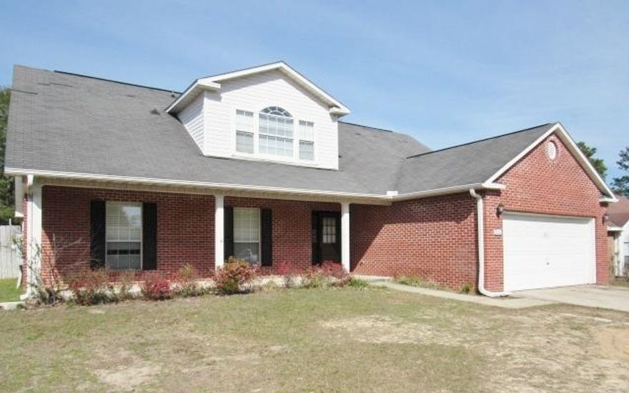 Price Reduced! Bank owned property situated in the center of Crestview in Steeplechase subdivision with an in-ground swimming pool. Four bedroom, 3 full baths with 2500 plus square feet. Kitchen is open with a long breakfast bar to living area which has a fireplace and vaulted ceilings. There is a formal dining area to your right as you enter the house. Good size laundry room that leads from garage into house. There is an office. Second floor has a very spacious loft area that overlooks the first floor. Back porch is covered and looks out over the very large pool! Home needs work but well worth it! Buyer to verify all pertinent information to satisfy themselves. Home being sold 'as is'.