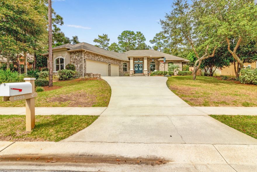 It's time to move to the coveted neighborhood of Swift Creek! This incredible 5 bedroom, 3.5 bath, oversized 3 car garage home is located on a cul-de-sac street & close proximity to all the amenities including the pool, playground, tennis, & basketball!! Quality built in 2013 with energy efficiency and construction in mind, this home boasts impact rated windows & doors, tankless water heater, cordless blinds, gas hvac, tall ceilings & doors and even an electric fireplace! The stunning open floor plan includes a dedicated office, screened in porch, fully fenced backyard, paver patio w/ grill pad, and GIANT 3-car garage that is oversized in length, width, and height! Attic storage above the garage is massive and extends into the the space above the home! Additionally, you'll love 5 bedrooms