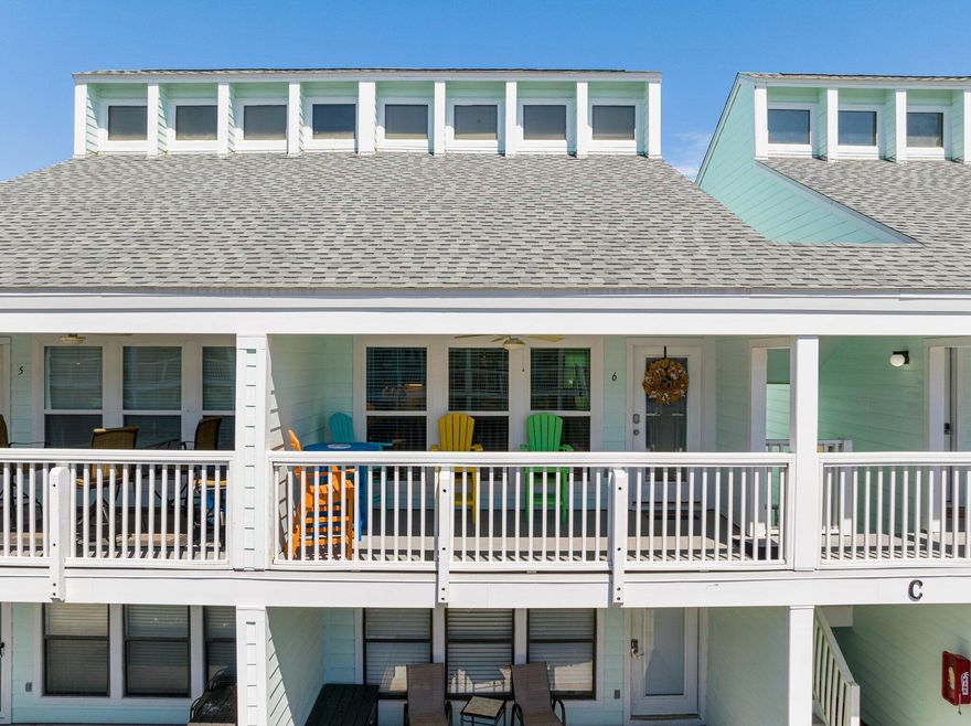WOW! Fully renovated interior in 2018 & exterior in 2021 - this beautiful 2BR/2BA Condo is in a quiet area of West Panama City Beach, FL. This is a 2nd floor unit - offering 1BR/1BA on the main with kitchen/living space & 1BR/1BA upstairs.  Two spacious balconies on the main floor with one facing the Gulf of Mexico.  Southwind is a quaint development with a total of only 88 units.  Easy beach/gulf access across the street through a signalized crosswalk at access point #72. With a fully furnished condo & impressive location you can start enjoying all it has to offer immediately!   Nearby, within a few miles is Pier Park, shopping & dining. Revenue projections range from $30k in your first year to $40k once you become a seasoned property