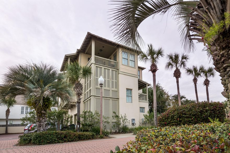 Boasting a prime south of 30A location on the east end, one of the most sought-after locales along Highway 30A. This home makes for an ideal beach getaway for the family or an excellent vacation rental. Designed by Walt Chancey Architects, the 1st and 2nd story are block construction with block party wall to 3rd floor. This home features oak hardwoods throughout, Kraftmaid cabinets, kitchen island, 10 ft ceilings, surround sound, central vacuum on all floors, and 2 car garage. Stucco exterior is maintained and painted by the HOA. Quarterly dues are $813.00 per quarter with $300.00 per quarter being a paint assessment. The Sunset Beach community consists of 24 condos and 34 homes, with a Gulf-front pool and deeded beach access. An exceptional value for a prime Gulf-side location!