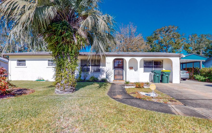 Incredible opportunity to own this charming home that offers a ton of character. Being built in 1955 this home has survived all major hurricanes! Not to mention, you won't lose power here with the whole home generator. (just a few years old)This 3 bedroom 1 bath, single story residence offers a main living area and a second family room, indoor laundry, Florida room (with an attached office area), and large back yard. A new roof will be installed, prior to closing, with an acceptable offer.