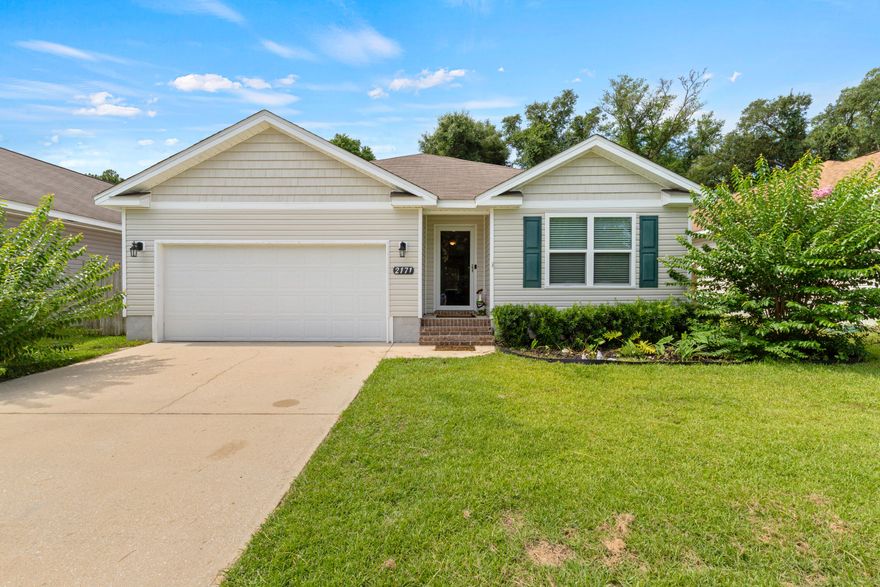 Welcome home to this 2015 build showcasing four bedrooms, 2 bathrooms and a split floor plan. Great curb appeal! Located near military bases and easy access to I-110. Walk in to a welcoming entryway that leads you past three bedrooms and a hall bath into the open area perfect for entertaining. Kitchen with island is connected to the dining room and family room. New LVP floors throughout the living area. Master bedroom and bath features a double vanity and large walk-in closet. Entertain the kids in the backyard enclosed with a privacy fence! Two car garage has newly installed drywall and shelving.