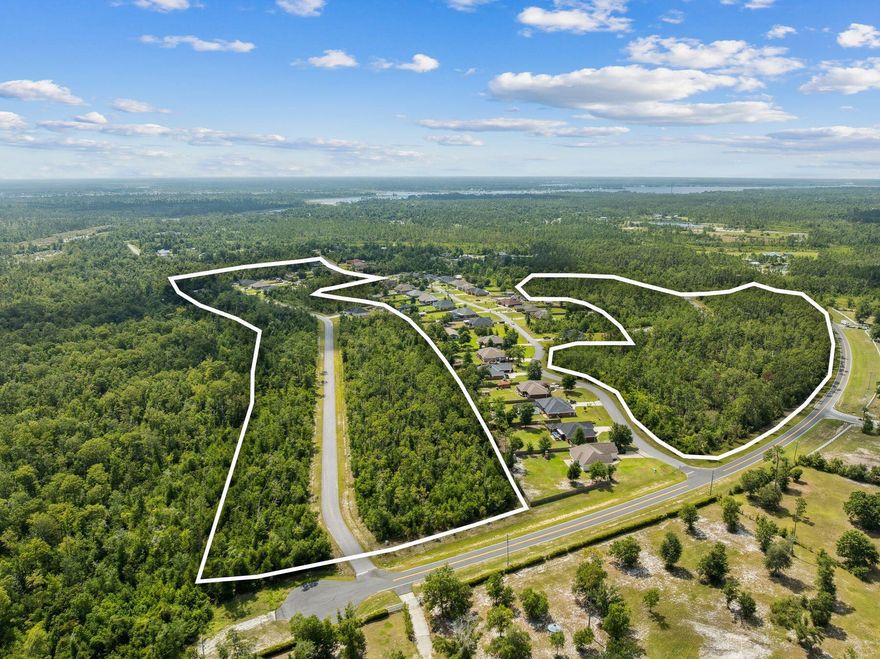 An exceptional opportunity awaits with this bulk offering of 70 oversized residential lots in the established community of Cedar Creek Chase. Ranging from one-half to three-quarters of an acre -- and some stretching to nearly a full acre -- these parcels offer generous room to build, expand and enjoy the peaceful pace of life in a natural setting. Many lots offer preserve views, and all are set within a quiet enclave just north of Panama City and east of the Northwest Florida Beaches International Airport.With paved streets and water infrastructure already in place, the groundwork has been laid for future development. The area is currently on septic, and the rural charm of Cedar Creek Chase enhances the appeal for those seeking space, privacy and a slower rhythm. Located in Southport, this community offers easy access to the outdoor recreation of Deerpoint Lake and the white sand beaches of the Emerald Coast, along with proximity to local schools, shops and services.

This bulk sale represents the final developer-held inventory in a thoughtfully planned neighborhood known for its generous lot sizes, established greenery and enduring appeal. Whether held as investment or developed for resale, these remaining lots offer immediate potential and long-term value in a growing section of Bay County.

The listing includes the following residential lots:
07585-337-000	10800 CEDAR RIDGE LN
07585-348-000	3448 HIGH CLIFF RD
07585-434-000	3521 HIGH CLIFF RD
07585-435-000	3523 HIGH CLIFF RD
07585-436-000	3525 HIGH CLIFF RD
07585-437-000	3527 HIGH CLIFF RD
07585-438-000	3529 HIGH CLIFF RD
07585-439-000	3531 HIGH CLIFF RD
07585-440-000	3533 HIGH CLIFF RD
07585-441-000	3535 HIGH CLIFF RD
07585-444-000	3541 HIGH CLIFF RD
07585-445-000	3543 HIGH CLIFF RD
07585-446-000	3545 HIGH CLIFF RD
07585-470-002	3510 CEDAR RD E
07585-470-003	3508 CEDAR RD E
07585-470-004	3506 CEDAR RD E
07585-470-005	10926 RESOTA BEACH RD
07585-470-006	10932 RESOTA BEACH RD
07585-470-007	10940 RESOTA BEACH RD
07585-470-008	3504 CEDAR RD E
07585-470-009	3502 CEDAR RD E
07585-470-010	3500 CEDAR RD E
07585-470-011	3514 CEDAR RD E
07585-470-014	3515 CEDAR RD E
07585-470-015	3505 CEDAR RD E
07585-470-016	3503 CEDAR RD E
07585-470-017	3501 CEDAR RD E
07585-470-018	3459 CEDAR CREEK CHASE
07585-470-019	3457 CEDAR CREEK CHASE
07585-470-020	3455 CEDAR CREEK CHASE
07585-470-022	3456 CEDAR CREEK CHASE
07585-470-023	3458 CEDAR CREEK CHASE
07585-470-024	3402 CEDAR CREEK CHASE
07585-470-025	3404 CEDAR CREEK CHASE
07585-470-026	3406 CEDAR CREEK CHASE
07585-470-027	3408 CEDAR CREEK CHASE
07585-470-028	3410 CEDAR CREEK CHASE
07585-470-029	3412 CEDAR CREEK CHASE
07585-470-030	3414 CEDAR CREEK CHASE
07585-470-031	3416 CEDAR CREEK CHASE
07585-470-032	3418 CEDAR CREEK CHASE
07585-470-033	3420 CEDAR CREEK CHASE
07585-470-034	3422 CEDAR CREEK CHASE
07585-470-036	3426 CEDAR CREEK CHASE
07585-470-037	3428 CEDAR CREEK CHASE
07585-470-038	3430 CEDAR CREEK CHASE
07585-470-039	3432 CEDAR CREEK CHASE
07585-470-044	3442 CEDAR CREEK CHASE
07585-470-046	3453 CEDAR CREEK CHASE
07585-470-047	3451 CEDAR CREEK CHASE
07585-470-048	3449 CEDAR CREEK CHASE
07585-470-049	3447 CEDAR CREEK CHASE
07585-470-050	3445 CEDAR CREEK CHASE
07585-470-051	3443 CEDAR CREEK CHASE
07585-470-052	3441 CEDAR CREEK CHASE
07585-470-053	3439 CEDAR CREEK CHASE
07585-470-055	3435 CEDAR CREEK CHASE
07585-470-056	3433 CEDAR CREEK CHASE
07585-470-057	3431 CEDAR CREEK CHASE
07585-470-058	3429 CEDAR CREEK CHASE
07585-470-059	3427 CEDAR CREEK CHASE
07585-470-060	3423 CEDAR CREEK CHASE
07585-470-061	3419 CEDAR CREEK CHASE
07585-470-062	3417 CEDAR CREEK CHASE
07585-470-063	3415 CEDAR CREEK CHASE
07585-470-064	3409 CEDAR CREEK CHASE
07585-470-065	3405 CEDAR CREEK CHASE
07585-470-066	3403 CEDAR CREEK CHASE
07585-470-067	3401 CEDAR CREEK CHASE
07585-202-000	3904 CEDAR BLUFF RD