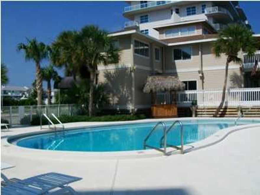 Lovely, 2BD/1BA harbor-front condo in Sun King Towers available for long-term rental. Conveniently located on Holiday Isle, this condo is near some of Destin's finest attractions, dining and shopping. The condo is fully furnished and features a washer and dryer installed in the unit. Additionally there is a spacious patio that overlooks the beautiful Destin Harbor, a perfect place to unwind after a long day. In addition to waterfront views, Sun King Towers also offers a community fitness center and pool. Water, sewer, trash and basic cable are included with your rent.Pet-friendly pending owner approval and deposit