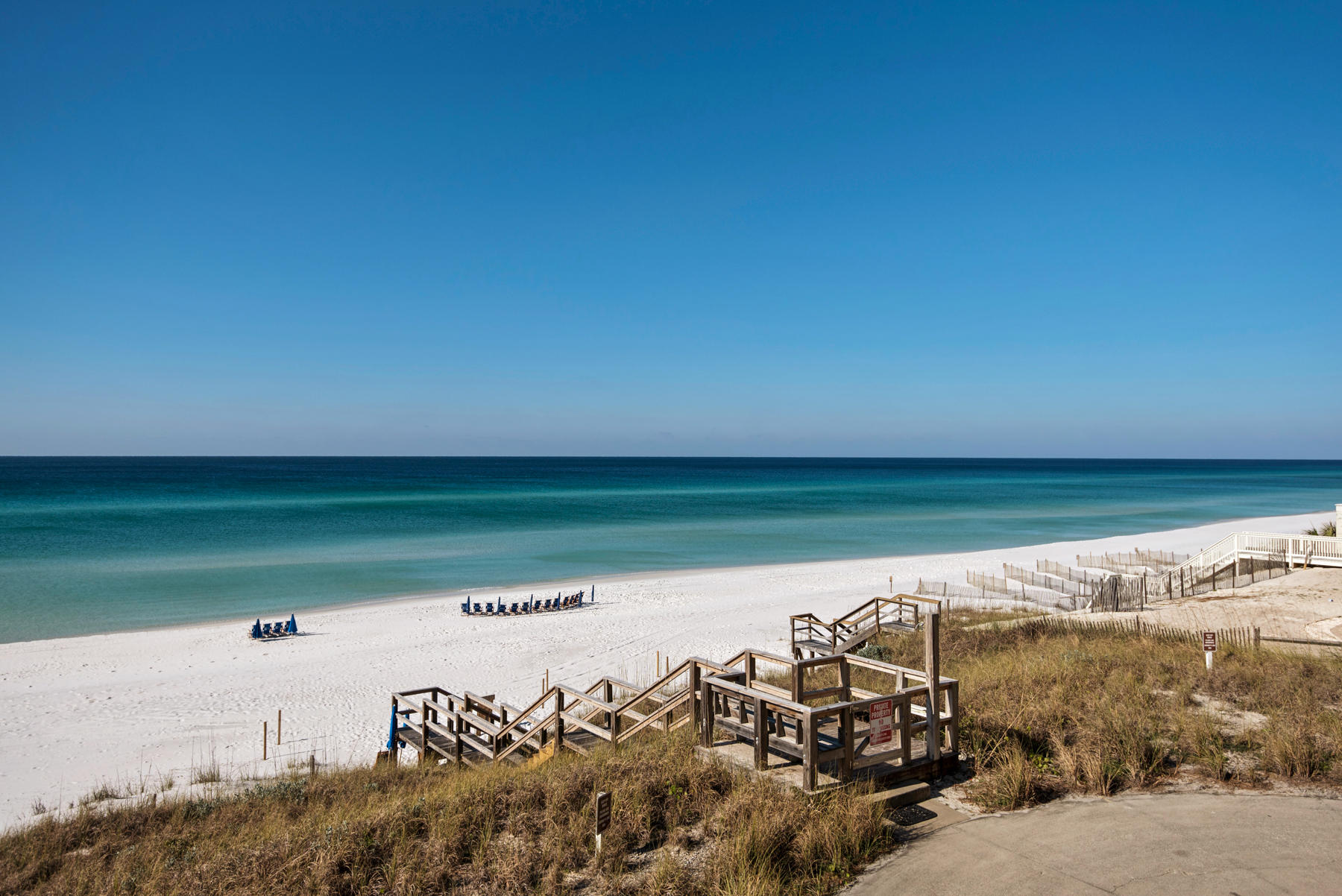 True GULF FRONT!!!Beautiful 2 bedroom/ 2 bath gulf front condo with views up and down the beach. Located in peaceful Dune Allen Beach, this complex was built in 2007 and has only 10 units which allows for a very private beach access. This is an end unit with many windows and expanded views. Established gross rental income of $45K to $50K. Many additional features include: crown molding, tile, granite countertops, eat in bar, stainless appliances, on demand water heater, elevator, windows and doors with impact resistant glass. Outside you have assigned under the building parking and ground floor storage. Additional parking is available for guests.