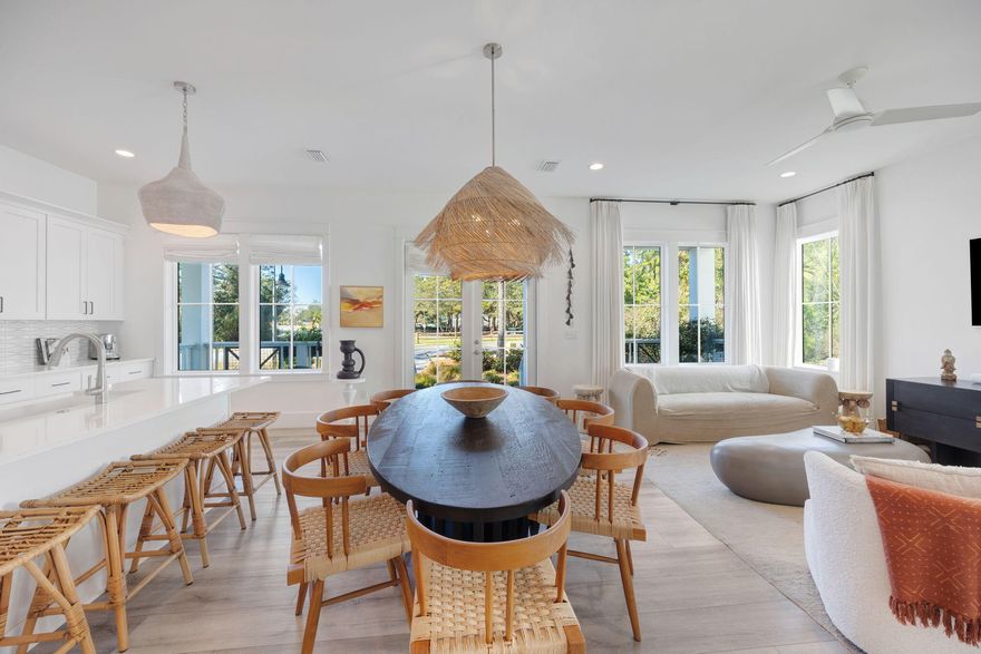 Nestled just south of Scenic Highway 30A in the heart of Seagrove Beach, 217 Lakewood Drive strikes the perfect balance between lively coastal living and peaceful waterside retreats. Directly across from Eastern Lake--one of 30A's largest and most beautiful coastal dune lakes--this home offers effortless access to boating, paddleboarding, fishing, or simply soaking up the shoreline scenery with beach access a short stroll away. When you're in the mood for shopping or dining, Seagrove's charming boutiques and cafes, as well as the galleries and restaurants of Seaside, WaterColor, and Watersound, are all just minutes away. Step inside to discover custom window treatments and one-of-a-kind furnishings that lend each room its own refined character. The two guest bedrooms each boast spainspired ensuites with double vanities and tastefully tiled showers, while the two junior masters feature walkin closets and a shared balcony. The open, thoughtfully zoned floor plan flows naturally from formal living and dining areas into more intimate family spacesideal for everything from cocktail parties to cozy movie nights.

Living here also means enjoying The Cottages of Eastern Lake's resortstyle amenities: a private pool, meandering walking trails, and direct lake access for kayaks or boats. Plus, public beach accesses are just around the corner whenever you crave sugarwhite sands and emerald waters.

Whether you're drawn by the vibrant community or the laketobeach lifestyle, 217 Lakewood Drive delivers the ideal South Walton experience. Schedule your tour today!