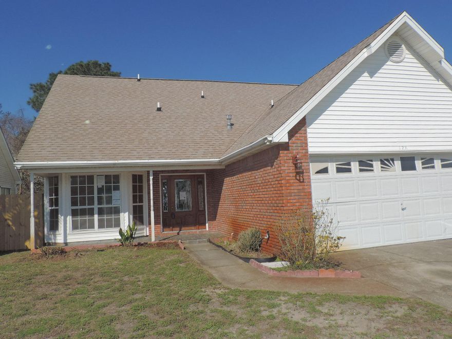 REO. Great Location! Just minutes from Eglin AFB, Hurlburt and shopping, dining and the beautiful beaches! This 2 Story Home has a Formal Dining Room with a Bay Window and an Eat-in Kitchen. Kitchen has plenty of White Cabinets Counter space. Cathedral Ceiling and Fireplace in the Livingroom lead you to the Large Master Bedroom. Master Bath has Garden Tub and Double Sink Vanity. The Loft Upstairs overlooks the Livingroom and provides access to the Additional Bedrooms and Double Sink Vanity in the Second Bathroom. Spacious 2 Car Garage. Fenced Backyard. This is a Fannie Mae HomePath Property.
