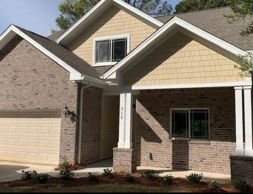 AVAILABLE... July 1, 2022. 4bd/3bth home with granite counter tops, breakfast bar, top of the line appliances, double stainless steel sink, tub sink in the Laundry Room, tiled shower enclosures (with seamless glass door), stone tile floors in the showers, wood cabinets, fenced in yard, & top of the line vinyl plank flooring The home also boasts a gas fireplace & stove. an open floor plan, 3 bedrooms upstairs, & the Master Bedroom on the first floor. Home is near Niceville High School. View over natural vegetation & a Creek. NO smoking. Pets allowed upon approval with a non-refundable pet fee.